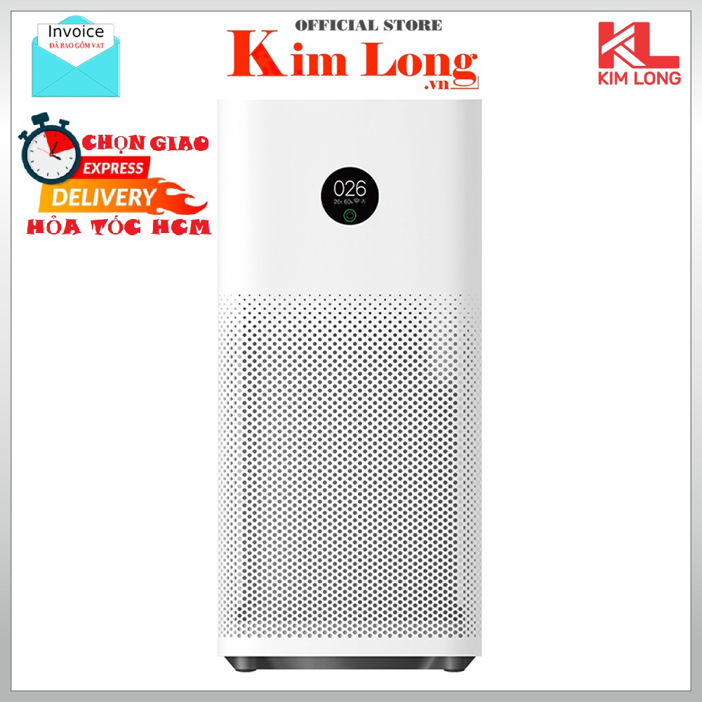 [Hỏa tốc HCM] Máy lọc không khí Xiaomi Mi Air Purifier 3H , 3C ,2S, khử mùi, diệt khuẩn - Bảo hành 12 Tháng