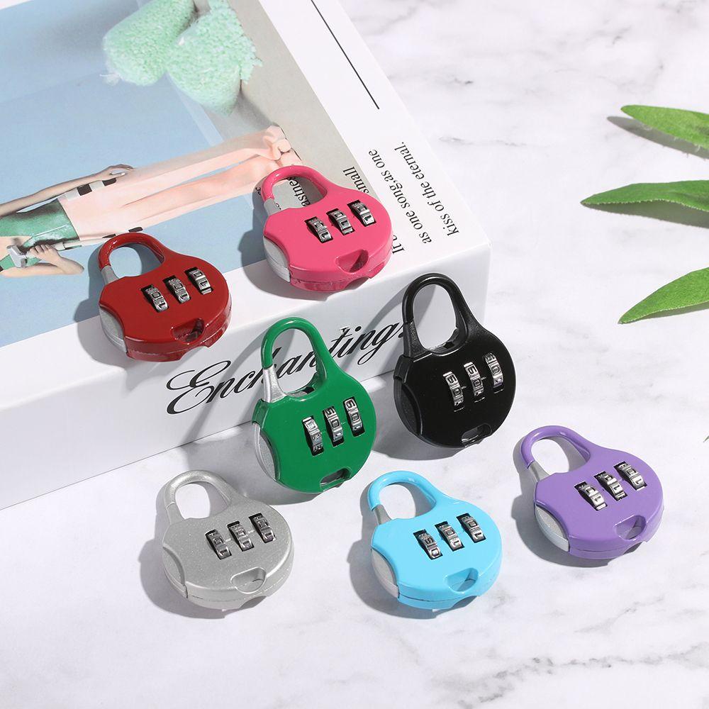 YOLA 1 Ổ Khóa Mật Khẩu 3 Số Mini Bảo Vệ Vali Du Lịch
