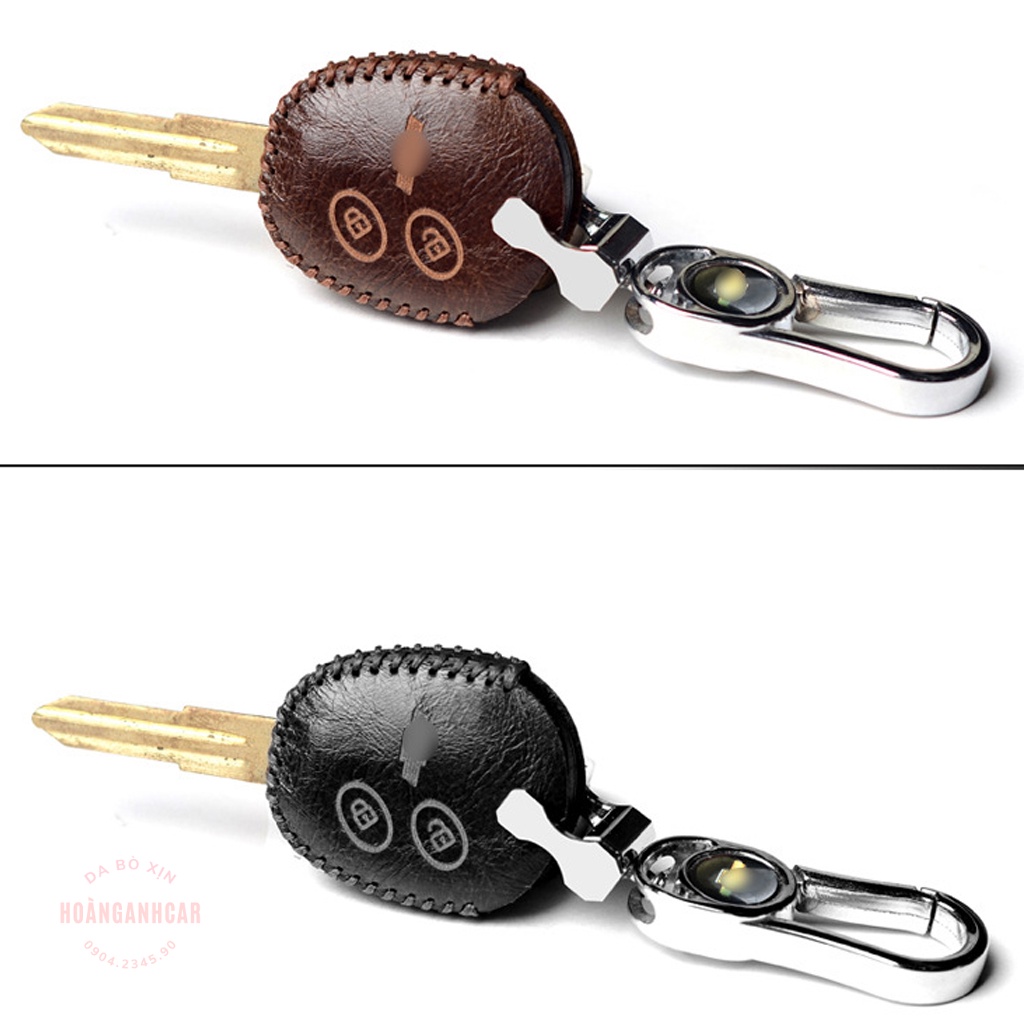 Bao da chìa khoá các dòng xe ô tô Chevrolet, bọc chìa khoá ốp khoá Chevrolet chât liệu da bò hoàn thiện bằng tay