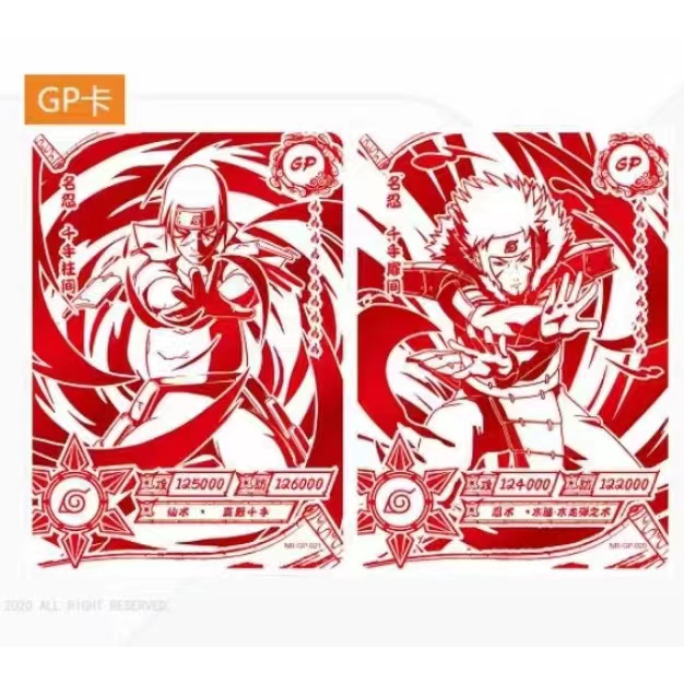 Mới Hộp Sưu Tập Thẻ Bài Naruto Nhật Bản