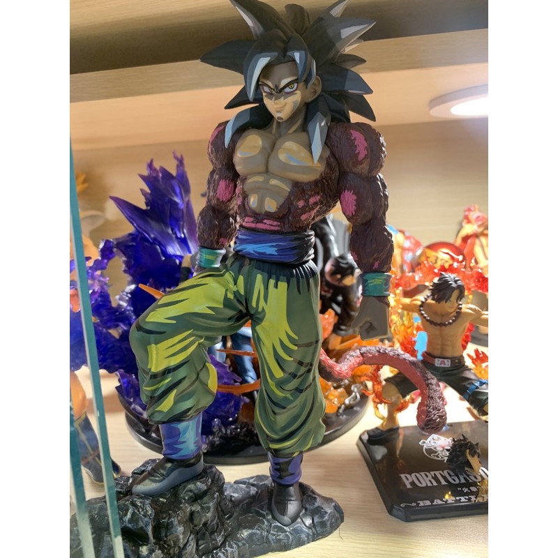 Mô Hình Dragon ball 7 viên ngọc rồng Songoku Saiyan 4 đặc nặng 26cm