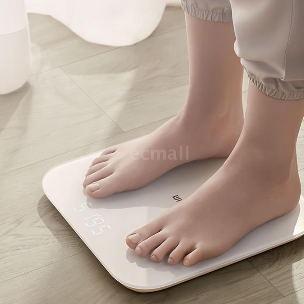 Ecmall Xiaomi Mi Smart Scale 2 BT 5.0 Body Balance Test Body Composition Scale APP Monitor Hidden LE