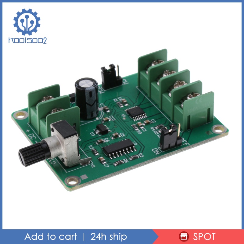 Bảng Mạch Điều Khiển Động Cơ Không Chổi Than Koolsoo2 9-12V DC Cho Ổ Cứng 3 / 4 Dây Màu Xanh Lá
