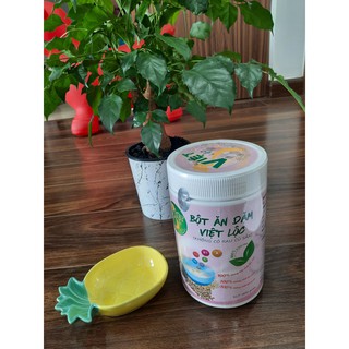 Combo Bột ăn dặm Việt Lộc + Bát sứ ăn dặm cao cấp