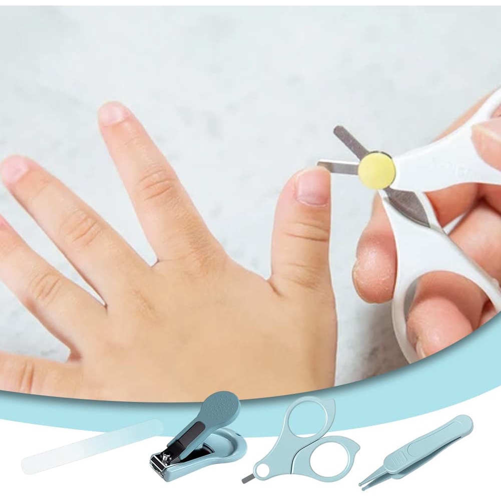 Bộ dụng cụ chăm sóc móng 4 trong 1 dành cho trẻ em