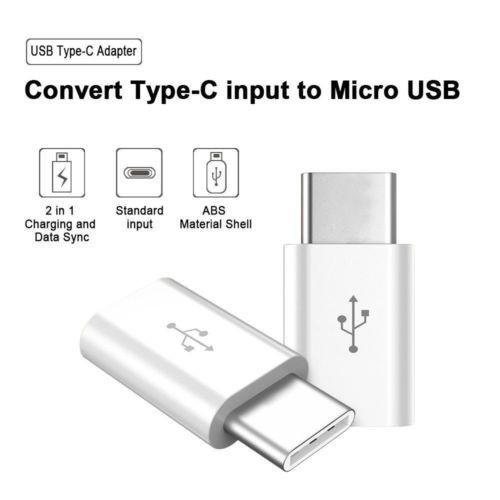 Adapter Ổ Cắm Micro USB Sang Đầu Cắm Type C/for iphone  Cho Samsung Huawei Xiaomi