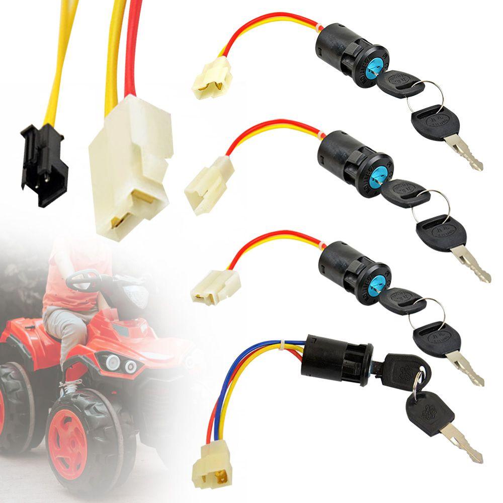(MớI) Bộ Công TắC KhởI ĐộNg + ChìA KhóA Xe Hơi Đồ Chơi Cho Bé