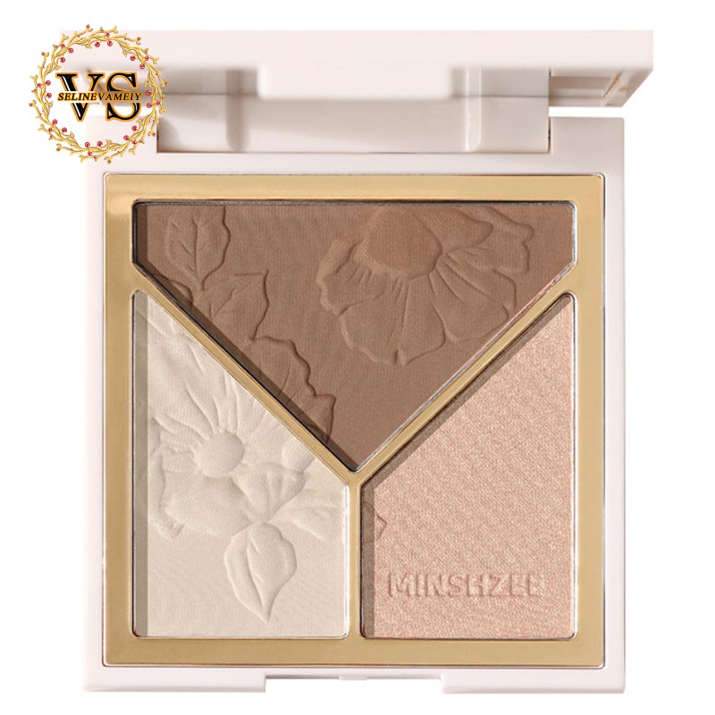 (Hàng Mới Về) Phấn Che Khuyết Điểm Minshzee 01 Làm Sáng Da Lâu Trôi | BigBuy360 - bigbuy360.vn