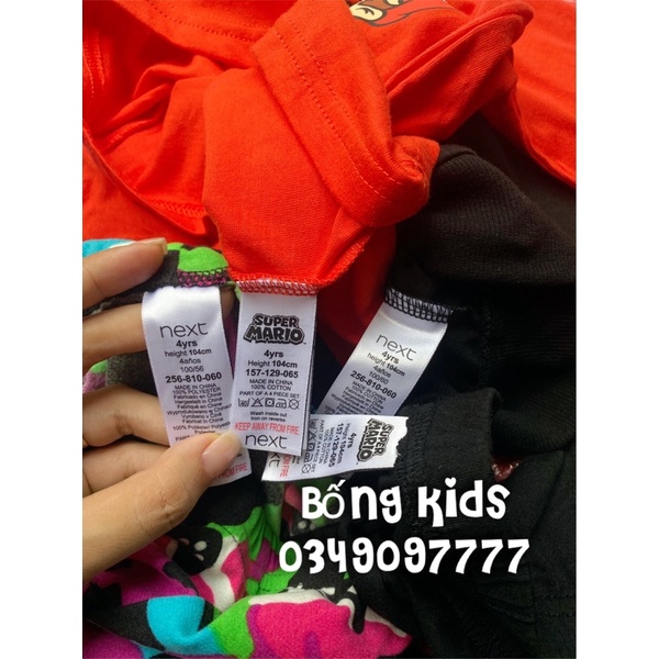 Bộ Thu Bé Trai In Hình Next