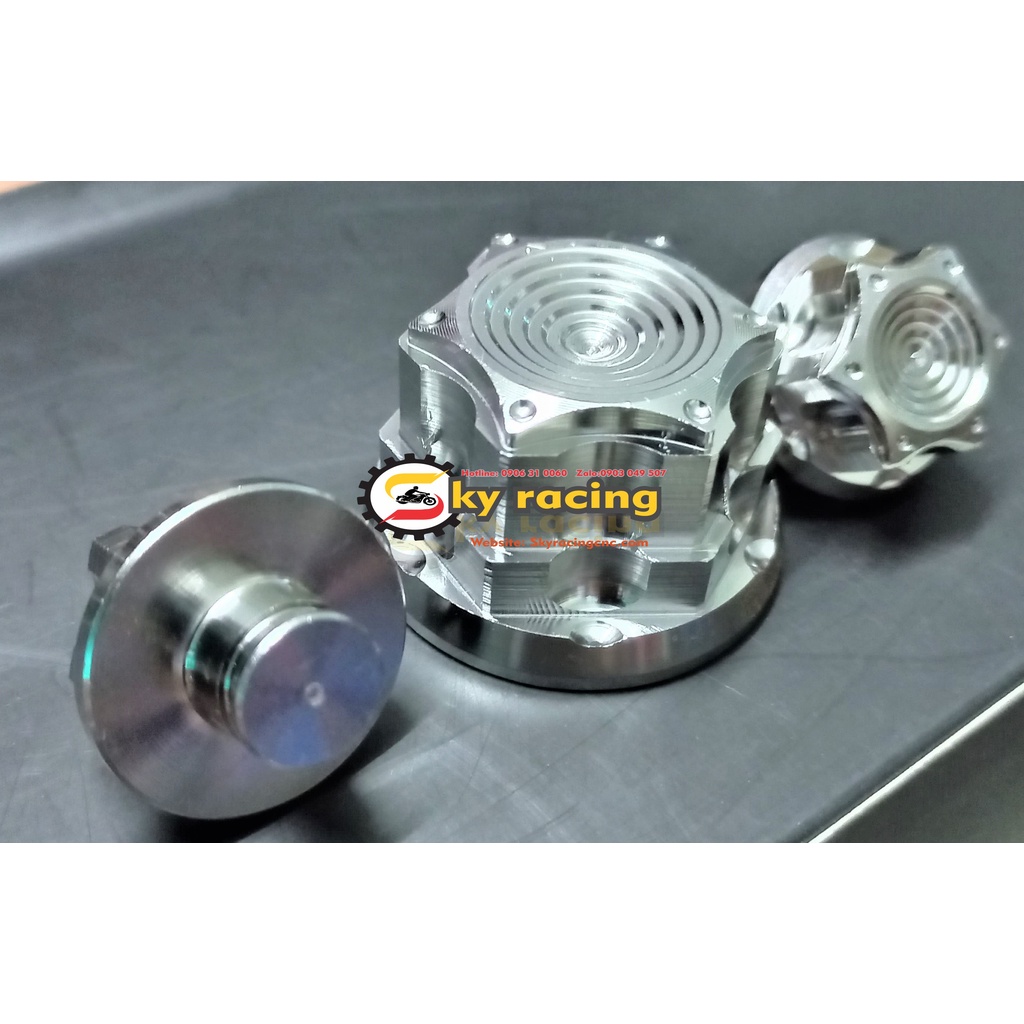 Ốc chản pa inox 304 kiểu thái gắn cho xe Sonic, Raider Fi
