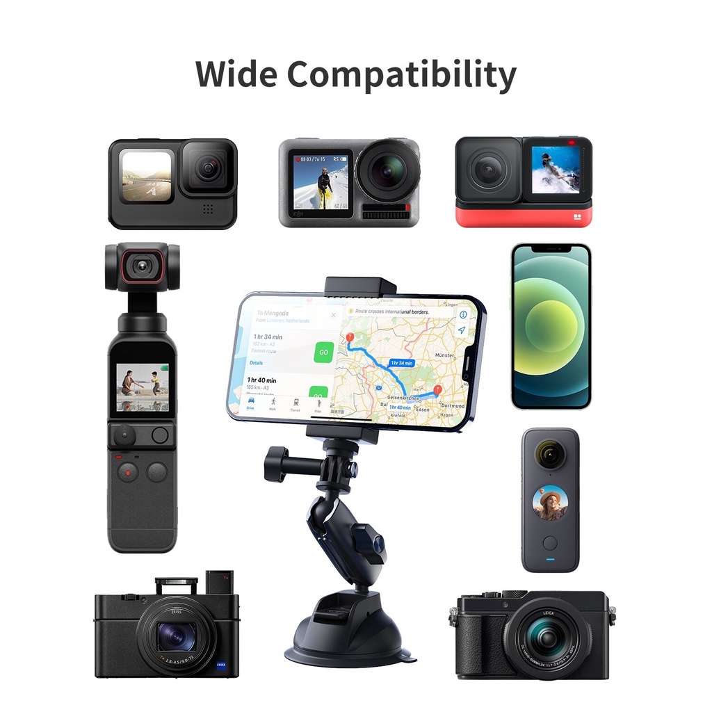 GIÁ ĐỠ GOPRO ACTION CAM ĐIỆN THOẠI HÍT KÍNH TELESIN
