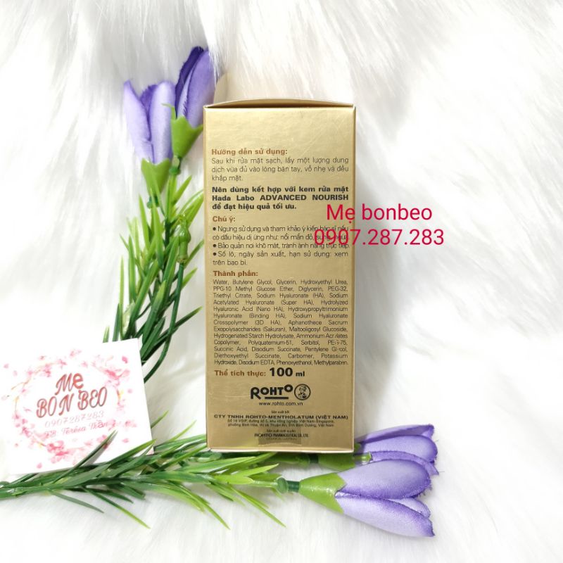 Dung dịch dưỡng ẩm toàn diện Hada Labo 100ml