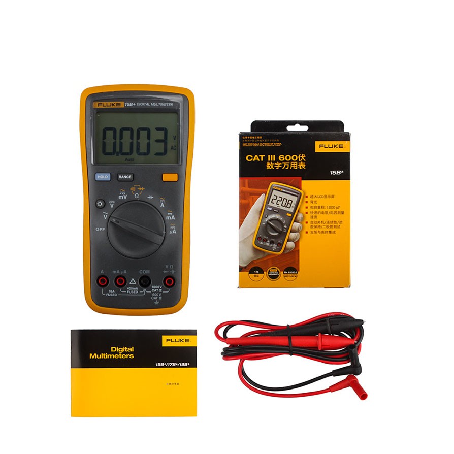 Đồng hồ đo điện vạn năng Fluke 15B+