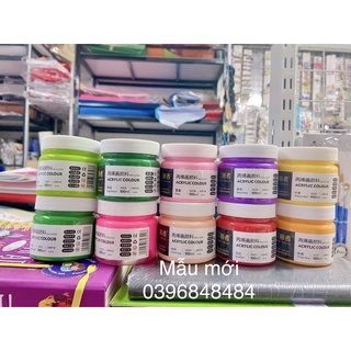 Mầu Acrylic 3D dùng cho mọi chất liệu, 100ml
