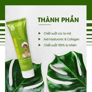 Mặt Nạ Thải Độc Olic Chính Hãng