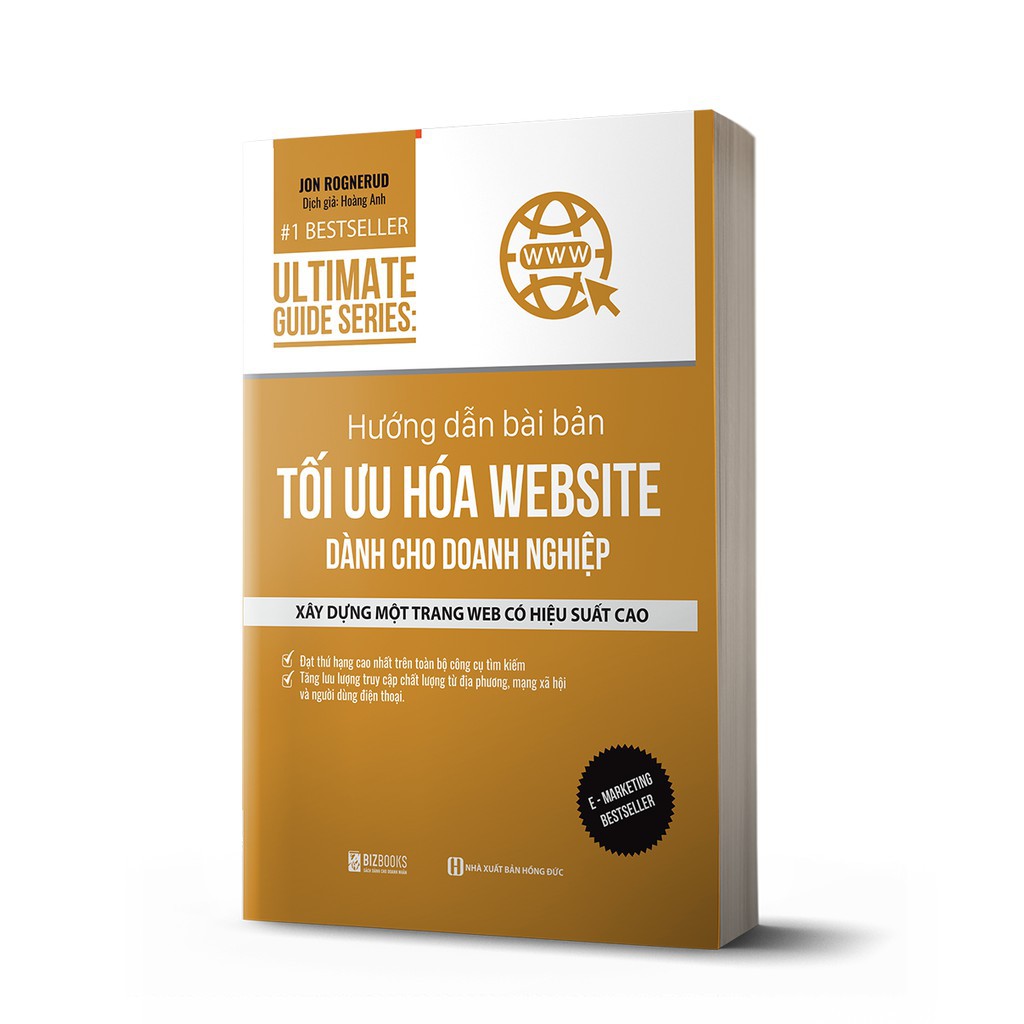 Sách - Hướng Dẫn Bài Bản Tối Ưu Hóa Website Cho Doanh Nghiệp Xây Dựng 1 Trang Web Có Hiệu Suất Cao