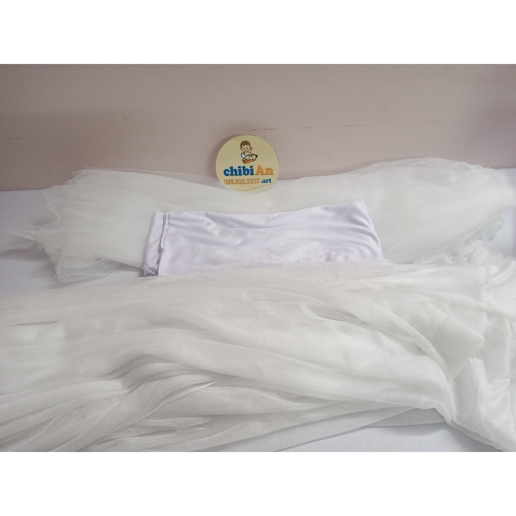 Rèm voan/Rèm thun trang trí sinh nhật