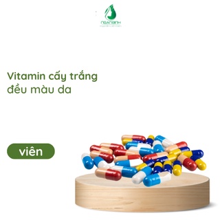 Vitamin cấy trắng, mặt nạ vitamin kích trắng sa thị .....