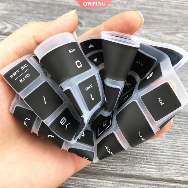 Tấm Lót Silicon Chống Bụi Cho Bàn Phím Laptop Dell XPS 13 9380 9385  13.3 inch