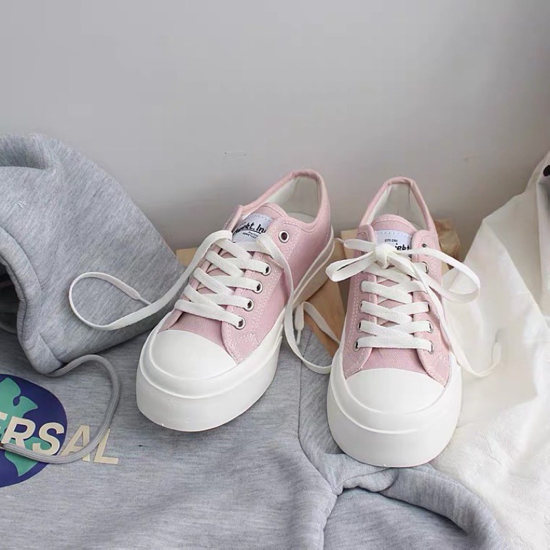 Giày sneakers đế cao Korea Ulzzang | Hàng Order chất lượng cao