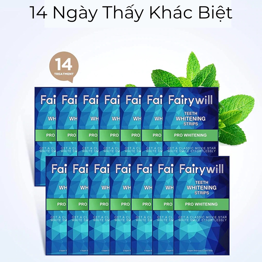 Máy làm trắng răng Fairywill FW 106, cho răng trắng bóng tự nhiên chỉ sau 14 lần sử dụng