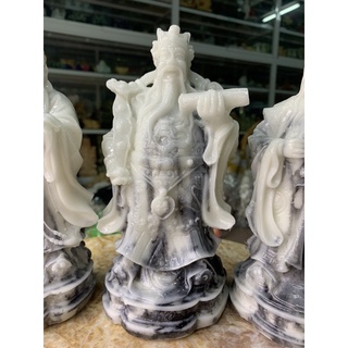 Bộ Tam Đa Đá Đúc 20cm – Tượng Phúc Lộc Thọ May Mắn, Quà Tặng Phong Thủy Cao Cấp