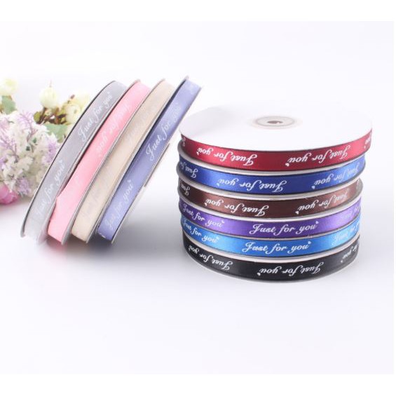 1 mét Ruy băng chữ 1cm