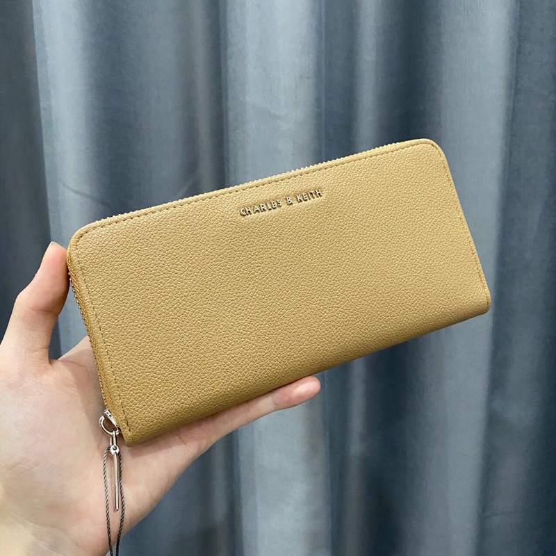 ✨ Full Box ✨ Ví Dài CNK Da Trơn Khoá Bạc CNK Xuất Dư