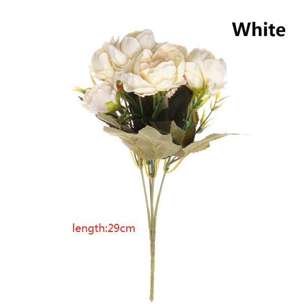 CONOPERY Bình hoa 8 bông trang trí phong cách vintage