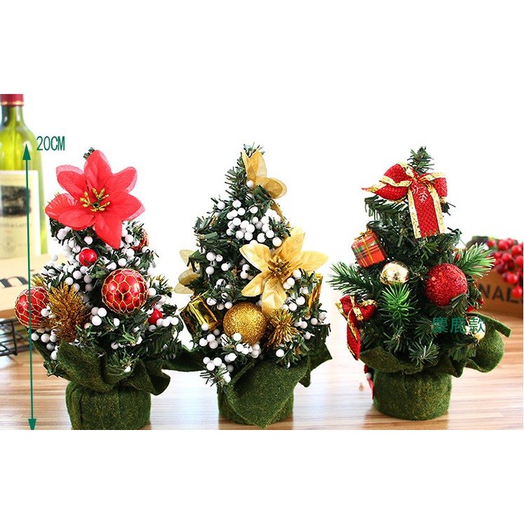 CÂY THÔNG NOEL MINI TRANG TRÍ CAO 20 CM
