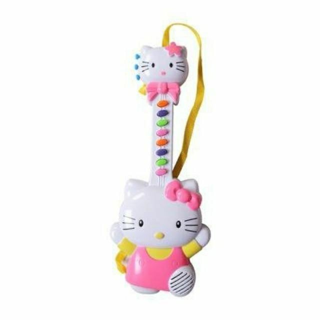 Đàn ghita Hello Kitty phát nhạc loại lớn