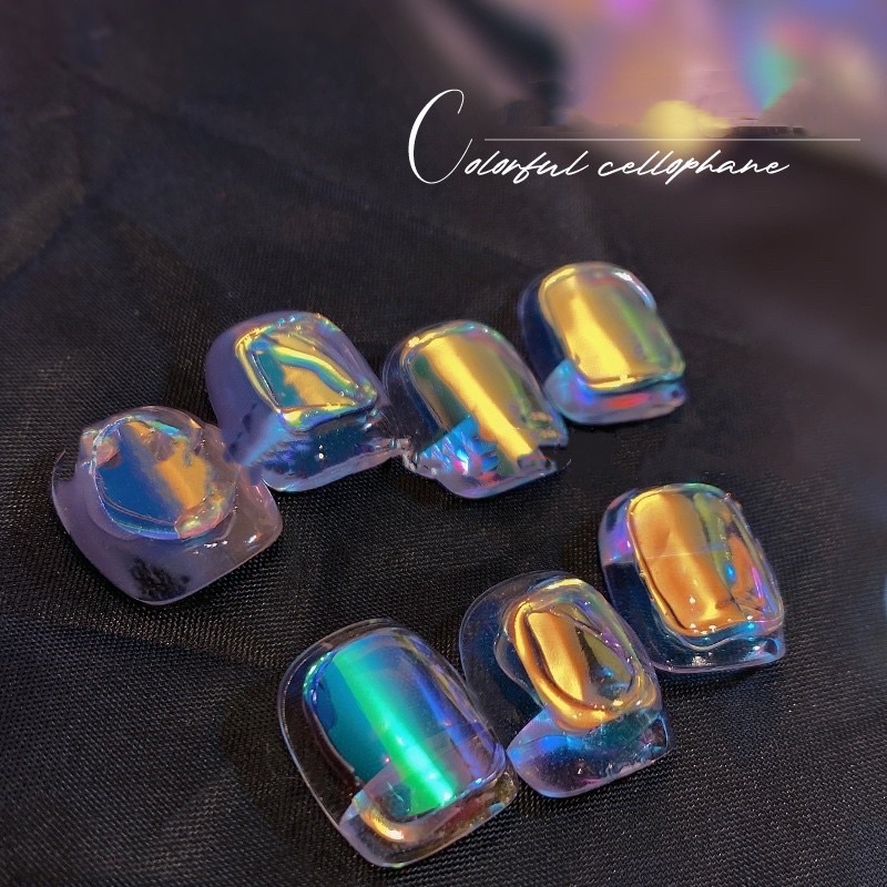 Giấy thuỷ tinh ,bóng kính trang trí nail / móng tay