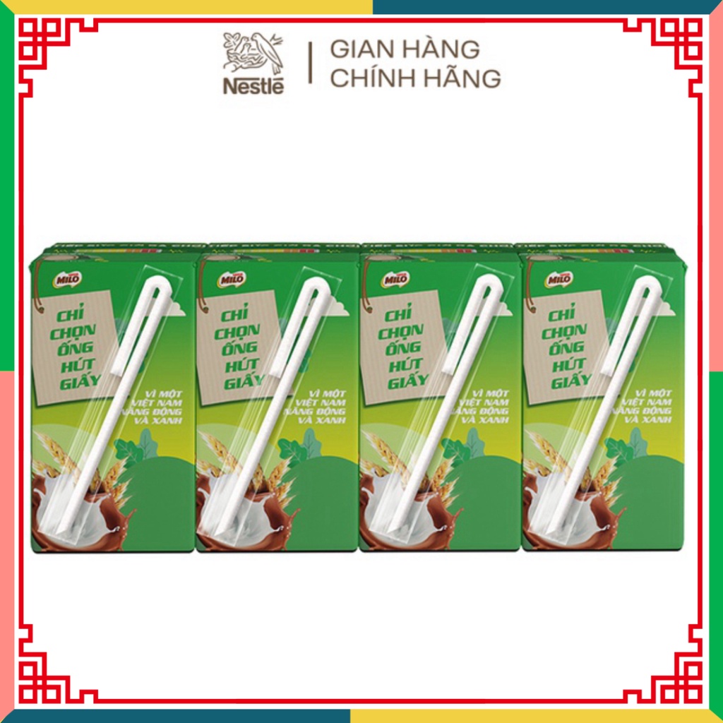 Sữa lúa mạch Nestlé® MILO® thùng 48 hộp x 115ml
