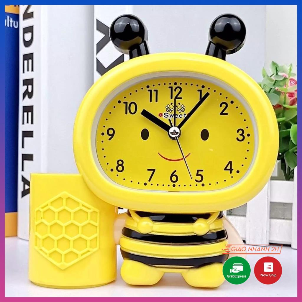 , Đồng hồ báo thức chị ong vàng dễ thương