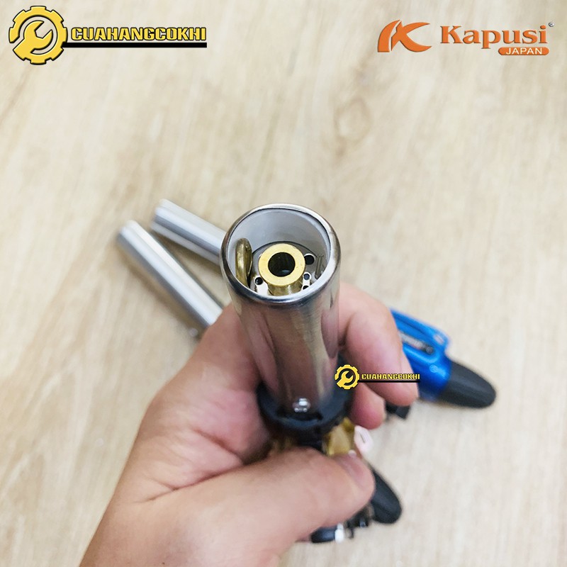 Đèn khò gas Kapusi tự động đánh lửa điều chỉnh to nhỏ - khò ga chuyên dụng khò nướng bánh thực phẩm và cho thợ sửa chữa