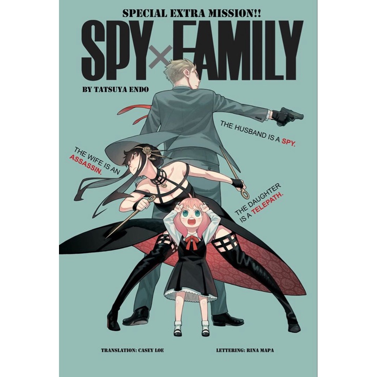 POSTER DÁN TƯỜNG SPY X FAMILY