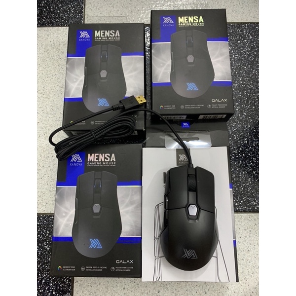 Chuột gaming XANOVA Mensa Gaming Mouse G-XM3BKA6OPRG2G