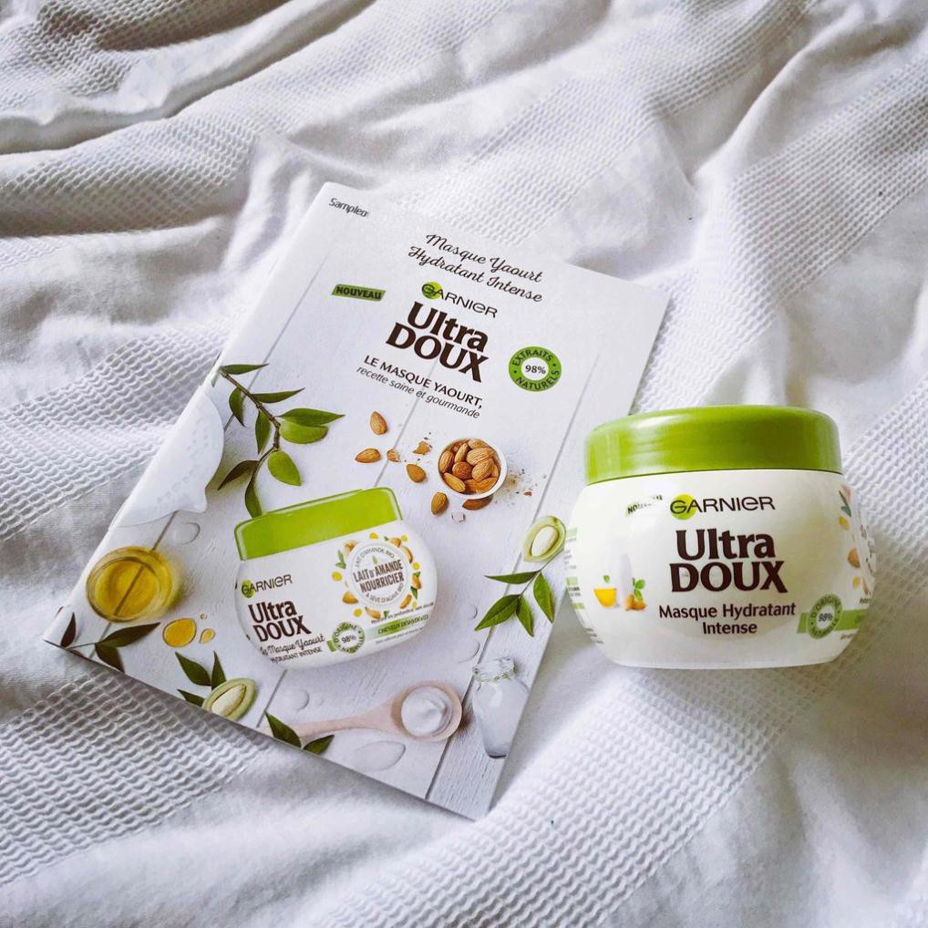 Garnier Ultra Doux Le Masque Yaourt - Mặt Nạ Ủ Tóc Sữa Chua 300ml