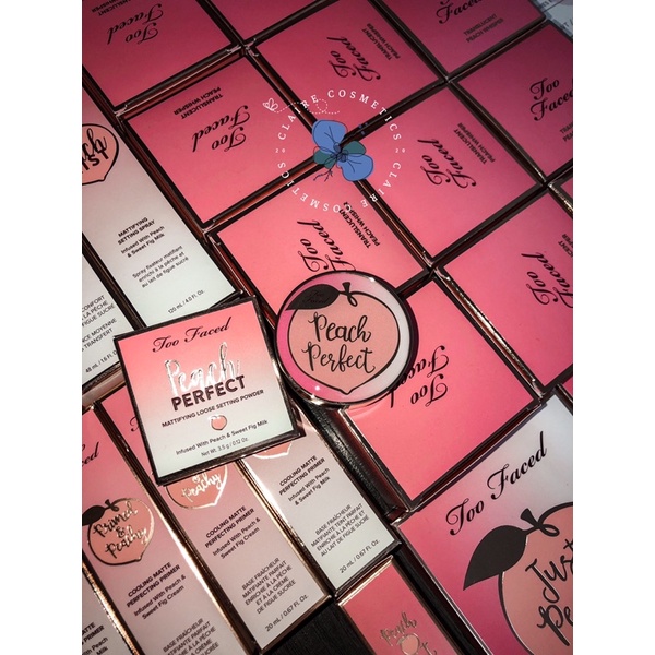 [BILL+RẺ NHẤT SHOPEE] Phấn phủ đào Too Faced Peach Perfect Mattifying Setting Powder 🍑🍑🍑