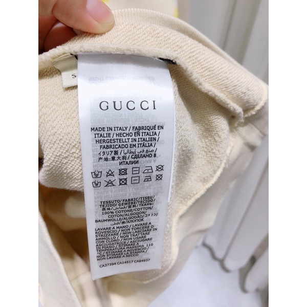 Áo hoodie không mũ dáng rộng cho nữ hoạ tiết hình chú voi thương hiệu Gucci GC cao cấp