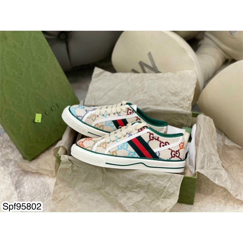 Giày Sneaker GC Nam Nữ Thêu Logo Full Box - Giày GC SPF Full Box Bill