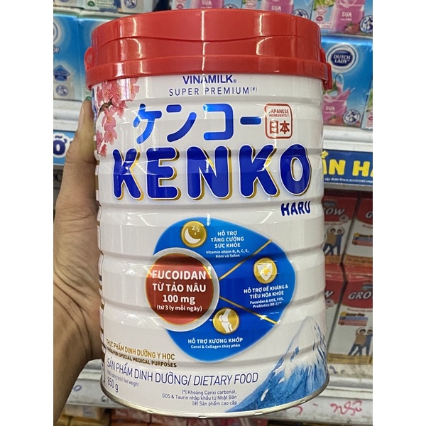 (1 lon tặng 1 cây dù) Sữa bột KENKO haru 850g