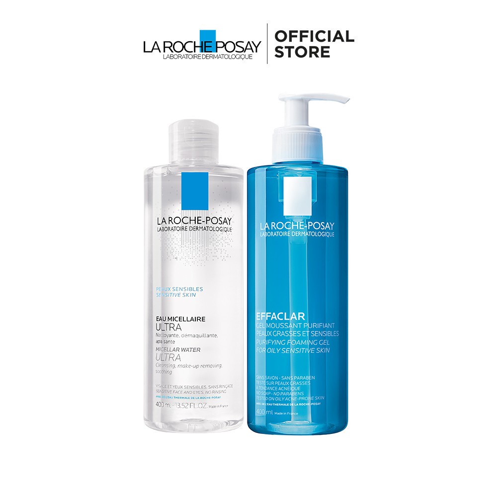 [Mã FMCGMALL -8% đơn 250K] Bộ sản phẩm làm sạch da toàn diện La Roche-Posay | BigBuy360 - bigbuy360.vn