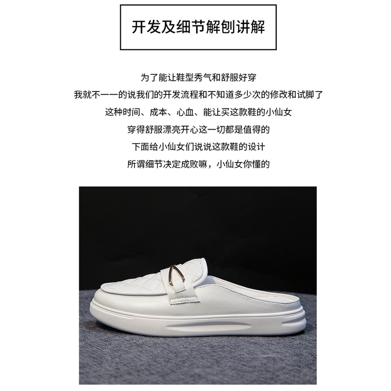 Dép Bít Mũi Đế Dày Thời Trang Mùa Hè 2022 Cho Nữ