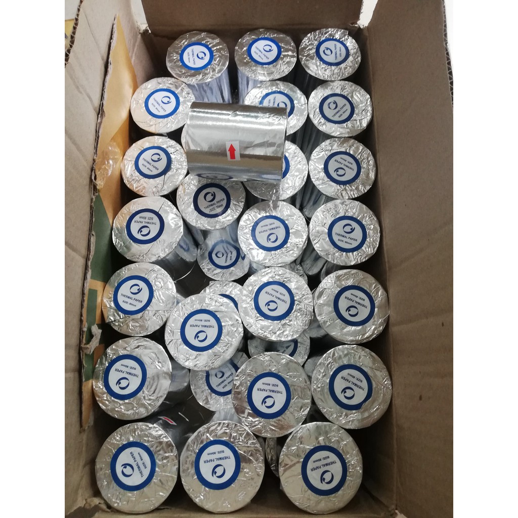 GIẤY IN NHIỆT, IN BILL, IN HÓA ĐƠN K80X60