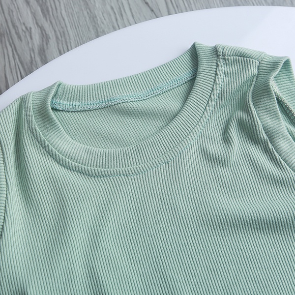 Đồ bộ sát nách bé trai Pika Kids Bộ quần áo chất liệu len tăm cho bé trai từ 10-18 kg