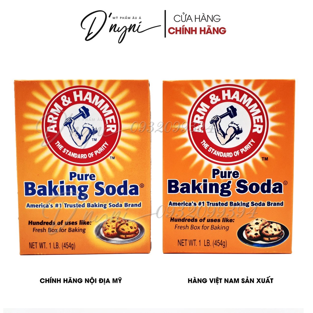 Bột Baking Soda Mỹ 454g Đa Công Dụng