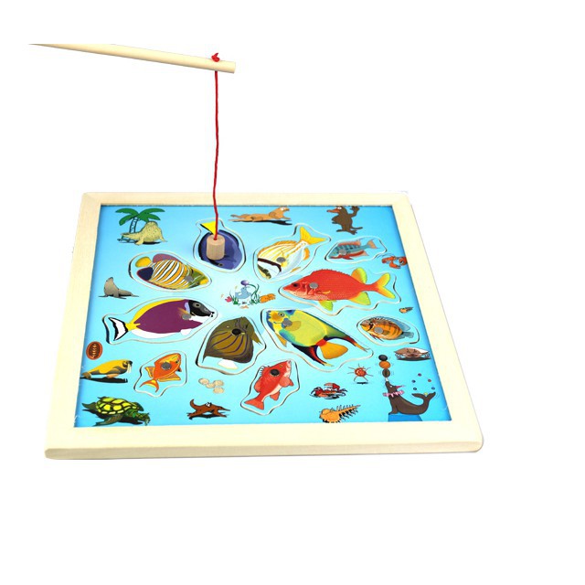 [Ana Kids] Đồ chơi bảng câu cá đại dương 2 cần câu cho bé FRESHIP 99k