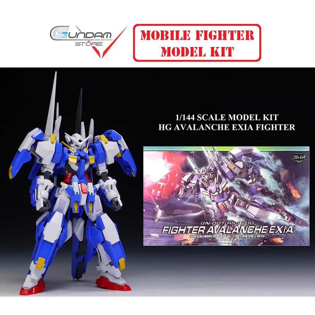 Mô Hình Gundam HG Avalanche Exia Fighter TT Hongli 1/144 Đồ Chơi Lắp Ráp Anime