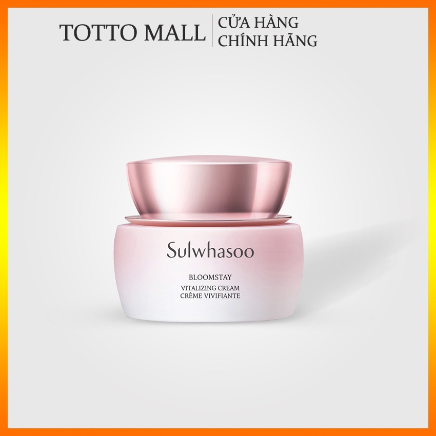 [Date 25 - 30 gói] Kem phục hồi Sulwhasoo Bloomstay Vitalizing Cream - Kem tái tạo da sulwhasoo; Kem hoa mơ Sulwhasoo